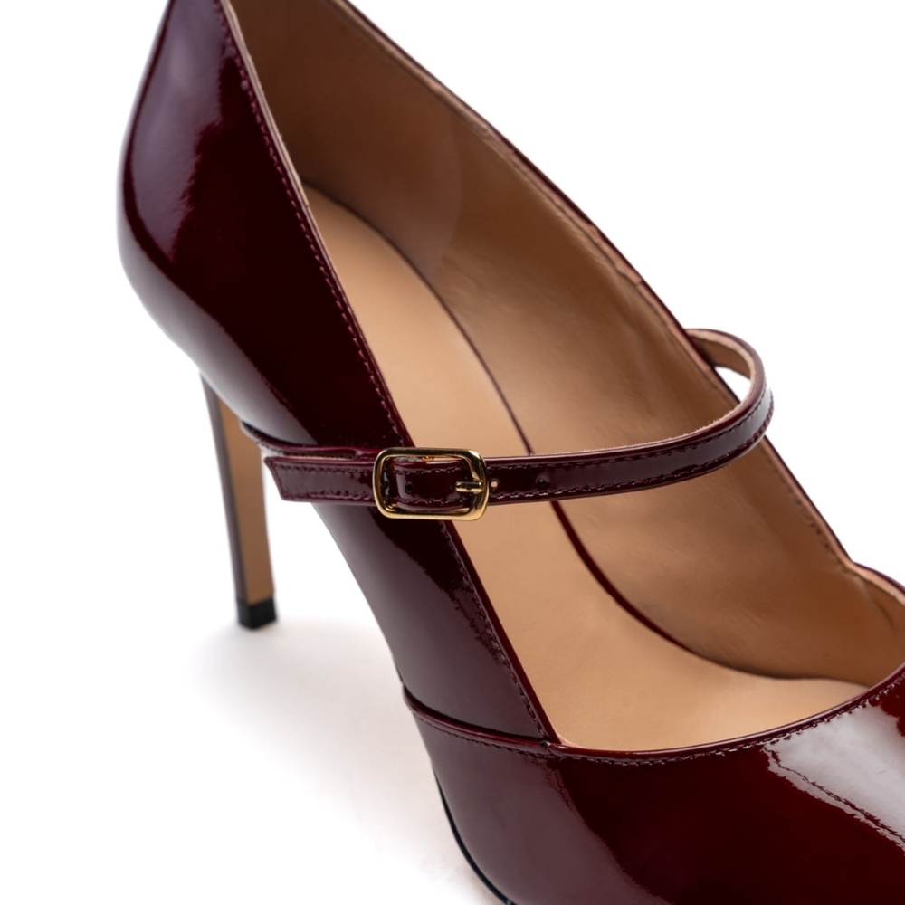 NEW BRUNO MAGLI | $350 Patent Leather Maryjane Heels - Picture 4 of 10